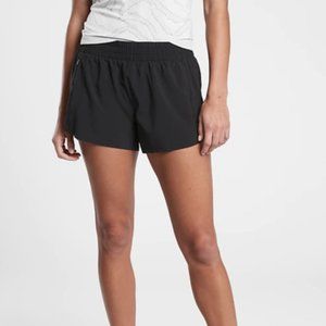 Athleta Hustle Short 3" Black, Medium